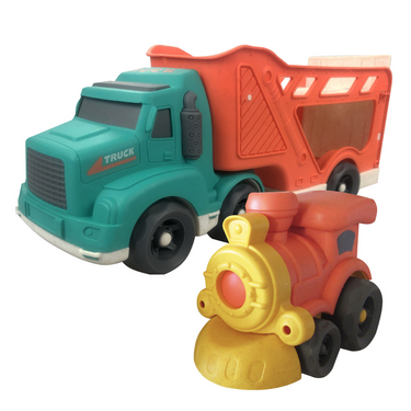 Bioplastic Carrier Truck & Train Set